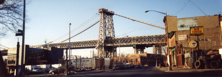 NAGEL DRAXLER GALLERY - MR Williamsburg Bridge 1995 MR Williamsburg Bridge 1995 - NAGEL DRAXLER GALLERY